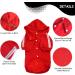 Buy NAMSAN Warm Dog Sweater - Winter Hoodie for Large Dogs - 4XL Red - Stylish Button Design - Buy Online on GoSupps.com