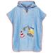 Playshoes Unisex Children's Terry Cloth Poncho Bathrobe Towel S (up to approx. 4 years) Excavator