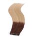 Tape In Hair Extensions #4/60 Ombre - 40cm - 100% Remy Real Hair - 40 Bricks 4cm Wide - Tress by Novon Hair Extensions - International Shipping Available - Buy Online on GoSupps.com