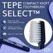 Buy TEPE SELECT Compact X-Soft Toothbrush - Ultra-Size Bristles Extra Soft 1-Piece + Mini Toothbrush - Perfect for Sensitive Teeth | International Shipping Available - Buy Online on GoSupps.com