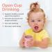 CSFICTS Toddler Cups - Mini Silicone Baby Cup 2 Pack, BPA Free Drinking Training Cup for Babies and Toddlers 6 Months+ (Ether) - Buy Online on GoSupps.com