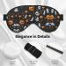 Buy Cute Halloween Pattern Double-Sided Sleep Eye Mask | Soft Blindfold with Adjustable Strap to Block Out Light - Buy Online on GoSupps.com