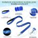 Eyein No-Pull Dog Harness with Leash - Adjustable Reflective Padded for Puppies Small & Large Dogs Cats - Dark Blue XS - Buy Online on GoSupps.com