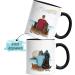 Personalized Kiddle-Design Dog Dad Mug - Black Gift for Dog Owners & Dog Lovers - Buy Online on GoSupps.com
