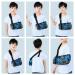 Kids Arm Shoulder Sling Blue - Pediatric Toddler Immobilizer Support Brace for Shoulder Elbow Wrist Injury - Boys Girls Camo Design - Buy Online on GoSupps.com