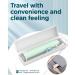Electric Toothbrush Sonic Toothbrushes with 6 Brush Heads Sonic Electric Toothbrushes Fast Charge 3 Hours Last 60 Days Rechargeable Electric Toothbrush for Adults and Kids Green 1 count (Pack of 1) - Buy Online on GoSupps.com