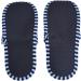 Keenso Reisen Foldable Slippers - Soft Cotton Portable Reusable Indoor Travel Slippers for Men - Non-Slip Blue Stripes for Hotel Plane & Home Use - Buy Online on GoSupps.com