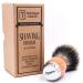 Taconic Shave 3-Band Pure Badger Shaving Brush - Extra-Dense with Beechwood & Chrome Handle - Stand Included | International Shipping Available - Buy Online on GoSupps.com