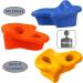 Alpidex Children Climbing Handles - 10 Mixed Color Set | Durable & Resilient Up to 200 kg | Perfect for Indoor & Outdoor Via Ferrata - Includes Fastening Material - Buy Online on GoSupps.com