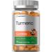 Turmeric Gummies  70 Count  Mango  Peach Flavor  Turmeric Curcumin with Ginger  Vegan Non-GMO  Gluten Free Supplement  by Horbaach