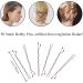 Hair Pins 50pc Brown Bobby Pins Hair Grips Ideal for Fine Hair - Does Not Peel Off (5cm)1 Brown 50 count (Pack of 1) - Buy Online on GoSupps.com