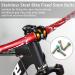 MUQZI Aluminum Alloy Bike Chain Guide - Adjustable Mountain Bike Chain Deflector for Single Crankset - Black - Buy Online on GoSupps.com