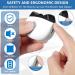 Automatic Nail Clipper with LED Light 2 Speeds Electric Nail Clippers Portable Nail File Nail Scraps Storage One-Key Operation Electric Cordless Nail Trimmer Cutter for Adults Kids(White) - Buy Online on GoSupps.com
