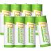 IMR 18500 Rechargeable Li-ion Battery 3.7V 1600mAh - 8 Pack for Solar Garden Lights & Flashlights - Buy Online on GoSupps.com