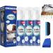 Foaming Heavy Oil Stain Cleaner Foam Cleaner All Purpose Heavy Duty Powerful Rinse-Free Bubble Cleaner Stubborn Oil and Dirt Removing Foaming Spray (3pcs 100ml) 3pcs 100ml
