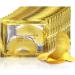 (25 Pairs) Crystal 24K Gold Eye Mask Anti-Aging Hydrolyzed Collagen and Hyaluronic Acid Under Eye Patches for Under Eye Wrinkles Dark Circles Hydrating Puffy Eyes - Buy Online on GoSupps.com