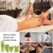 4-Piece Gua Sha Facial Massage Tools Set for Face and Body Scraping - Grass Green - Buy Online on GoSupps.com
