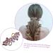 Angoily Rhinestone Hair Clip Hair Barrettes for Women Thick Hair Rhinestones Hair Clips for Women Formal Mini Claw Clips for Hair Rhinestones Hair Barrette Girl Metal Bride Top Clip Purple - Buy Online on GoSupps.com