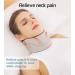 Flotown Neck Support for Pain Relief - Cervical Collar & Spine Alignment for Men & Women (L) - Buy Online on GoSupps.com