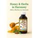 Jarabe de la T a Trini con Miel Pura (Syrup with Pure Honey) - Dietary Supplement - 4.05 fl oz (120 ml) - Mullein Propolis Eucalyptus Anacahuite & Mint(prop leo eucalipto Mirra gordolobo & mas) - Buy Online on GoSupps.com