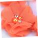 COHEALI 60 pcs Chiffon Cloth Diy Mini Shaped Accessory Hairhoop Flowers Accessoriesorange Girls Pearl As Shownx3pcs Size 1x3pcs - Buy Online on GoSupps.com