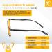Buy PRiSMA LiMBURG LiTE95 Blue Light Filter Glasses - Screen Glasses for Men & Women - LB704 - Buy Online on GoSupps.com