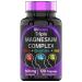 Triple Magnesium Complex Supplement 500mg: Magnesium Glycinate Citrate & Oxide - 120 Capsules (4 Month Supply!) | 1 Capsule Serving Provides 125% Daily Value | Non-GMO Made in The USA!