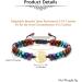 Go 7 Chakra Bracelet | Natural Stone Yoga Bracelet for Healing & Reiki Energy | Tree of Life Design | Perfect Gift for Men & Women - Buy Online on GoSupps.com