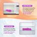 Loyiga Weighted Microwave Heating Pad for Pain Relief - Reusable Clay Granule Neck Pillow for Cramps, Muscle Aches, and Joints - Microwavable Heating Wrap (Purple) - Buy Online on GoSupps.com