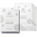 Eve Hansen Stress-Free Hyaluronic Face Mask Sheets - Set of 5 with Hyaluronic Acid Citrus & Red Wine Facial Masks for All Skin Types - Deep Hydration & Antioxidant Protection