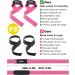 WALITO Weight Lifting Straps with Neoprene Padding for Men and Women - Pink (Pair) - Buy Online on GoSupps.com
