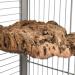 HappyBird Cork Corner Seat L for Parakeets & Parrots | Natural Cork & Stainless Steel | 15x15cm International Shipping - Buy Online on GoSupps.com