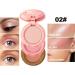 Erinde Highlighter Bronzer & Blush Powder Palette Matte Shimmer Powder Makeup Face Palette with Mirror All in One Blendable Travel Friendly Cruelty Free 3 Colours #05 - Buy Online on GoSupps.com