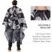Waterproof Hair Cutting Cape Set for Men | 5PCS Barber Tools - Salon Cape Neck Strip Duster & Comb (64x56cm - Buy Online on GoSupps.com
