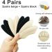 Unisex Heel Pads Cushions - Blister Prevention & Improved Shoe Fit - Beige/Black - Buy Online on GoSupps.com