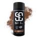 SOVONCARE Hair Fibers for Thinning Hair Black Hair Building Fibers for Bald Spots Undetectable & Natural Conceals Hair Loss Fill In Fine Hair Powder Hair Thicker Instantly for Women & Men 28g (Aubrun)