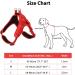 Adjustable Breathable Dog Harness for Small Medium Large Dogs - Red (45-66cm) - Buy Online on GoSupps.com