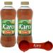 Karo Pancake Syrup 16 Ounce (Pack of 2) with Karo Measuring Spoon