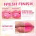 Pink Hydrating Lip Glow Oil - Glass Finish Lip Gloss, Color Changing Temperature Sense Lip Oil Tint for Dry Lip Care - Long Lasting (4ML) - Buy Online on GoSupps.com