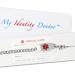 Customizable Yellow Alzheimer's Medical Alert Bracelet - Pre-Engraved Safety Solution | International Shipping Available - Buy Online on GoSupps.com