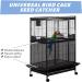 Adjustable Bird Cage Seed Catcher - Large Soft Mesh Skirt for Round & Square Cages - Buy Online on GoSupps.com