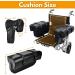 Lateral Support Wheelchair Arm Rest Cushion Accessories Torso Stabilization Leather Cover Armrest Support Universal Fit Wipe-Clean High Density Foam for Stroke Patients Seniors(A Pair) - Buy Online on GoSupps.com