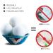 Organic Wool Dryer Balls 4 Pack - XL Natural Fabric Softener Hypoallergenic & Chemical-Free - Eco-Friendly Laundry Essential - Buy Online on GoSupps.com
