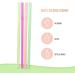  250 Pack Neon Colored Flexible Plastic Drinking Straws Disposable Straw 8'' inches Tall Assorted Colors 250 Neon Assorted Colors - Buy Online on GoSupps.com