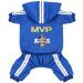 Dog Hoodies Dog Clothing 4 Legs Overall Football Mvp Fleece Sweater Winter Sweat Shirt Shirt Warm Cotton Hoodie For Small Dog Medium Large Dog M blue