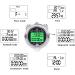 Rolilink Metal Stopwatch with Backlight, 100 Lap Memory, Waterproof Timer for Sports and Competitions - Buy Online on GoSupps.com
