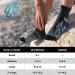 Quarter Athletic Running Socks 3-Pack for Men & Women - Moisture-Wicking, No Blister Cushion, Ideal for Cycling and Sports - Black - Buy Online on GoSupps.com