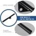 Fitness Bar Bicep Bar Straight Bar Triceps Gym Cable Fitness Lever Workout Bar for Cable Machine Tricep Press Down Cable LAT Pull Down Attachment to Rotate Steel Component Wrist1083 - Buy Online on GoSupps.com