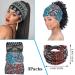 Efdagsad Boho Headband Women Wide Hair Band - Set of 12 Elastic Sports Headwear for Yoga and Workout - Buy Online on GoSupps.com