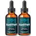 NutraVibe (2 Pack) Audifort Daily Hearing Support Drops with a Clean Liquid Formula for Ear Health Auditory Clarity and Inner Ear Balance | Plant-Based Easy-to-Use Droppers (60 Servings)